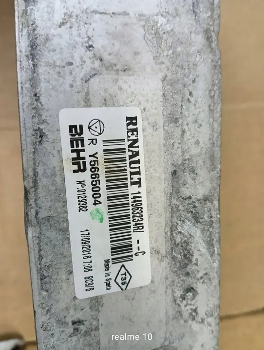 Intercooler RENAULT KANGOO II 1.5DCI image 3