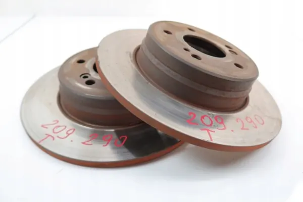Mercedes W209 CLK Bakre bromsskivor 290mm OEM w209-tarcz-t image 3
