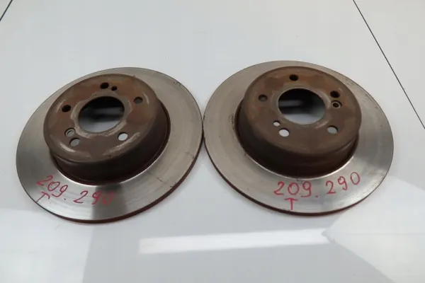 Mercedes W209 CLK Bakre bromsskivor 290mm OEM w209-tarcz-t image 4