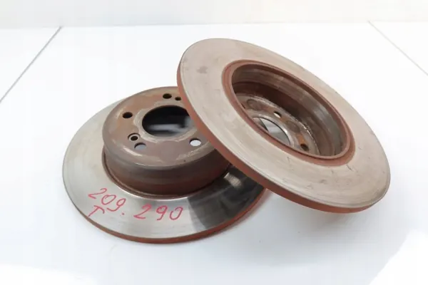 Mercedes W209 CLK Bakre bromsskivor 290mm OEM w209-tarcz-t image 6