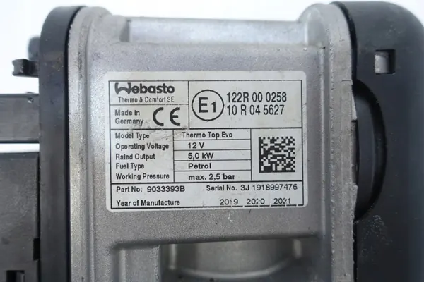 Webasto Heizung OEM 5Q0815005AJ für VW Golf VII Benzin image 5