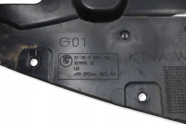 OEM 7394750MWGK Escudo Inferior Traseiro Direito BMW X3 image 3