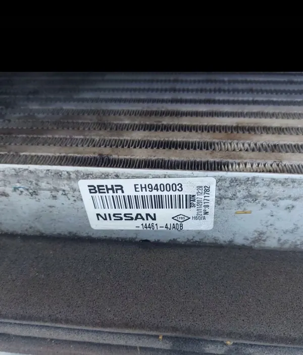 Intercooler Nissan Navara Mercedes X W470 OE image 3