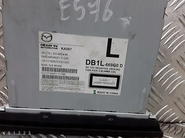 Mazda CX-3 CD-byttare OEM db1l669g0d - Begagnad image 5