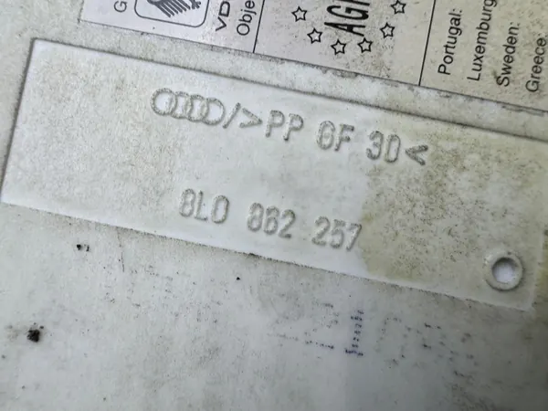 Keskitulppapumppu OEM 8L0862257 Audi A3 8L A4 B5 image 3