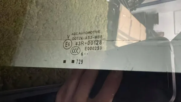 Panoramatak Glas OEM 3G9877055 Fram Bak image 9