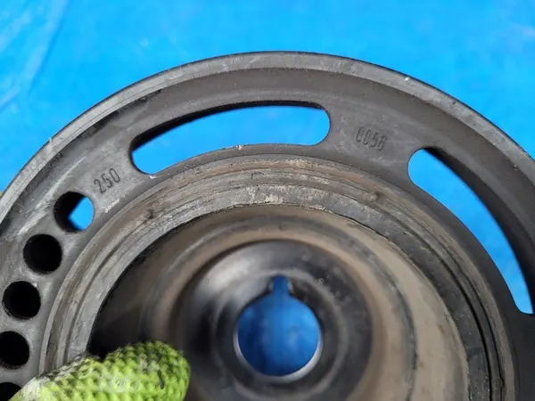 OPEL Meriva A Astra G Polia do virabrequim 1.6 Z16XE 90531581 image 7