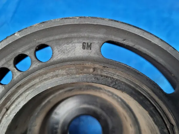 OPEL Meriva A Astra G Polia do virabrequim 1.6 Z16XE 90531581 image 9