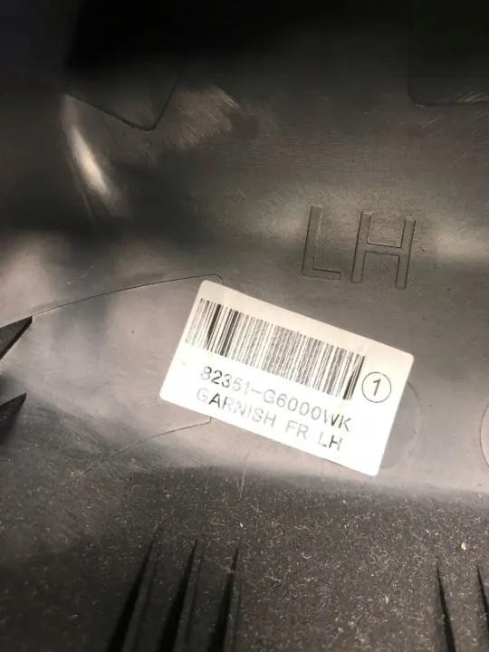 OEM 82351G6000BILI Fram Vänster Dörrhud Kia Picanto image 8