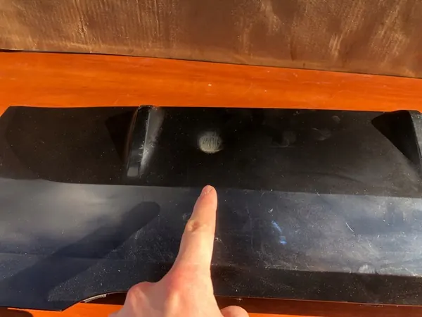 Bakre stötfångardiffusor BMW 1 F40 M-Paket Svart image 2