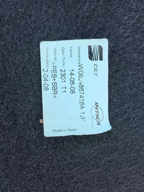 Funda de maletero Seat Ibiza IV OEM Tapicerka bagażnika image 6