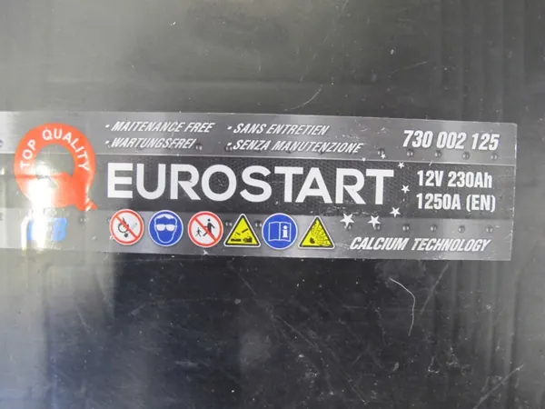 Batterie Eurostart AKUEUROSTART12V230Ah1250A 12V 230Ah image 3