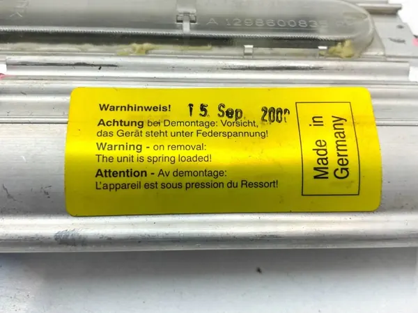 OEM 1298600735 takfällningsmekanism Mercedes SL image 6
