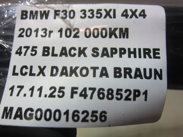 BMW 3 F30 Rechte Dachreling OEM 2239973 Black Sapphire image 10
