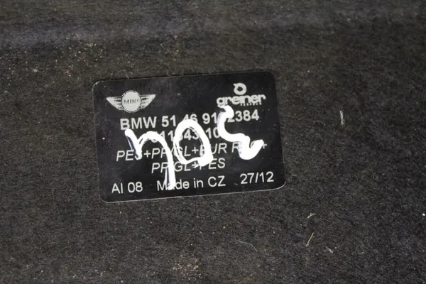 Mini R57 bakluckhylla OEM 9132384 - Begagnad image 8