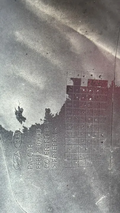 HYUNDAI I10 07-11 Parachoques trasero 86612-0X000 image 6