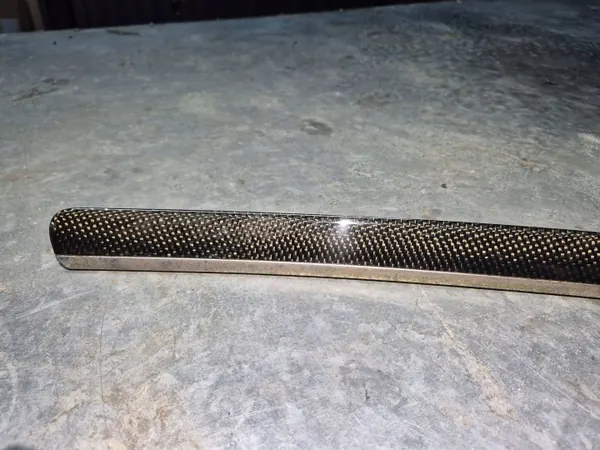OEM 8F0867419 Kolfiber Sidolist Vänster Bak Audi A5/S5 Cabrio image 3