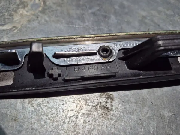 OEM 8F0867419 Kolfiber Sidolist Vänster Bak Audi A5/S5 Cabrio image 5