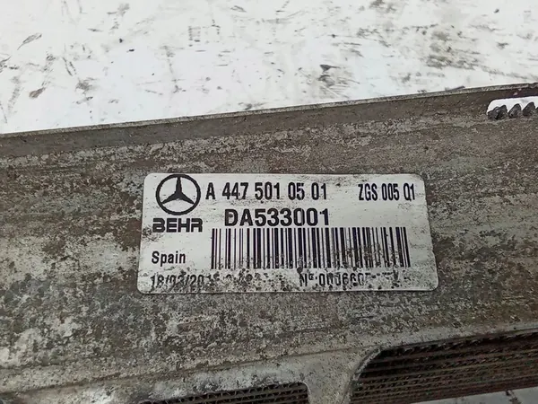 INTERCOOLER RADIATOR MERCEDES VIANO VITO W447 14- A4475010501 image 8