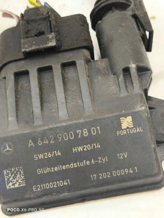 Contrôleur bougies de préchauffage OEM A6429007801 Mercedes image 3