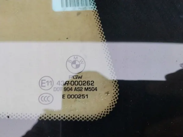 OEM 7219890 Rechter achter zijraam voor BMW 6 F13 image 4