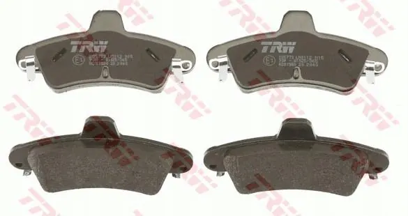 TRW GDB1580 Pastillas de freno para Ford Mondeo image 7