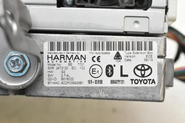 OEM 86140-47110 JBL CD Navi Radio för Toyota Prius 3 image 7