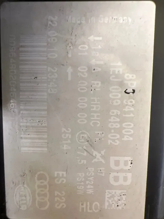 Faros delanteros derecho AUDI A3 8P image 2