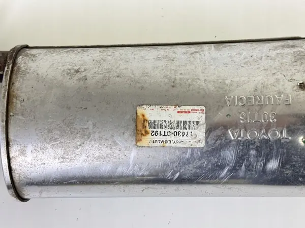 Komplett mittre bakre ljuddämpare Toyota Auris II e18 13-18 17430-0t192 image 3