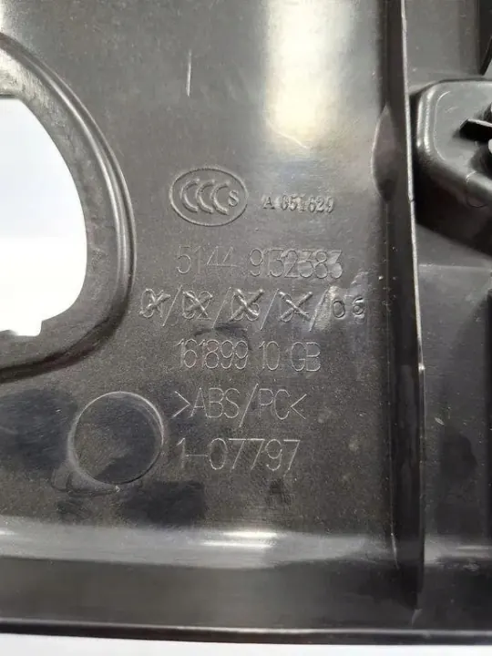 Carcaça espelho esquerdo OEM 9132383 MINI COOPER R56 image 3