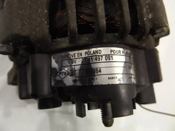 CLIO III 1.2 16V Vaihtovirtageneraattori 7711497091 image 4