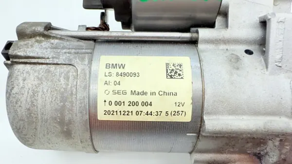 BMW Startmotor OEM 8490093/8490094 för B57D30B Motor image 7