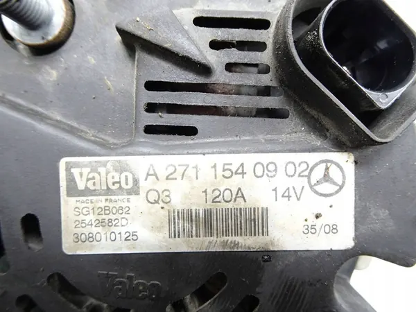 ALTERNATOR MERCEDES C-LUOKKA W203 LIFT A2711540902 image 7