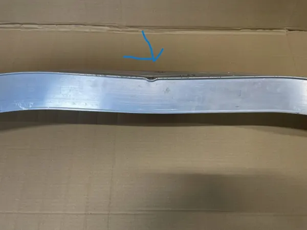 Viga do para-choques Lexus RZ 450e OEM #123 - Usado image 4