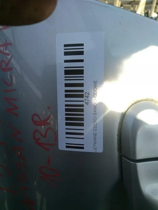 OEM 360201084 Vänster bakdörr för Nissan Micra K13 image 7