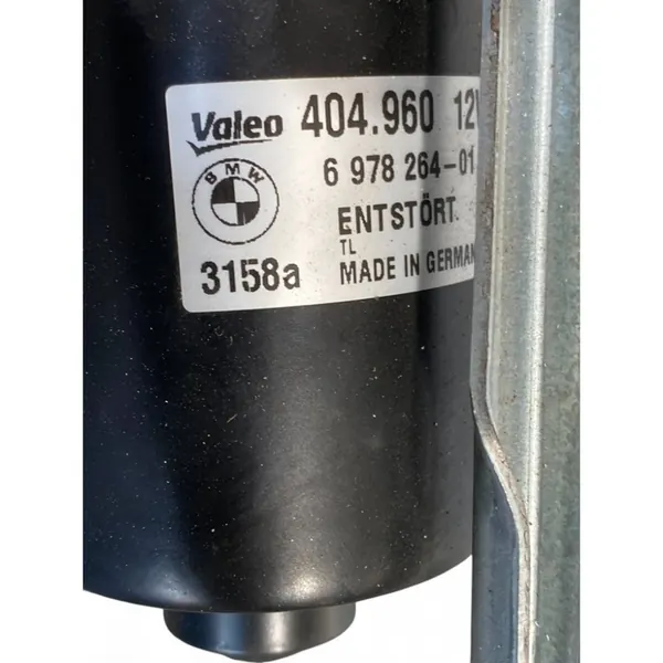 BMW 3 E90 E91 Etuikkunan pyyhkijän moottorin mekanismi image 3