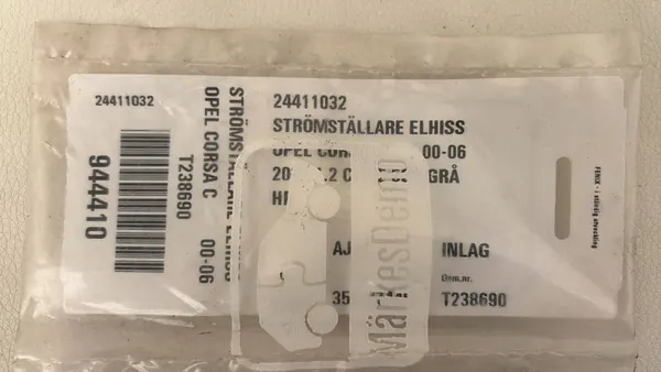 Fensterschalter Opel Corsa B OE 24411032 image 3