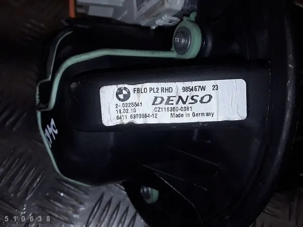 Ventilador de aquecimento BMW OEM cz1163600381 - Usado image 4