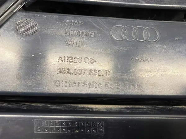 Griglia paraurti anteriore destra Audi Q3 II 2018- OEM image 7