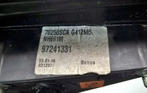 Braço espelho esquerdo OEM 76250SCA Honda CR-V II image 10