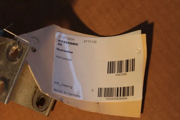 Braccio di controllo anteriore destro Mercedes CLA 118 A1183309600 image 6