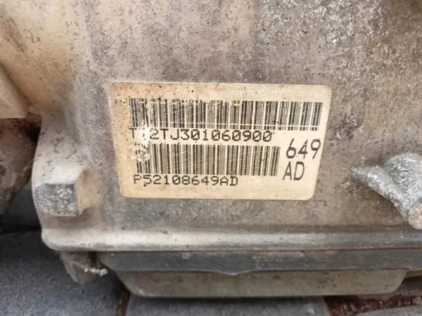 Vaihteisto OEM 52108649AD Jeep Wrangler JK:lle 2.8 CRD image 9