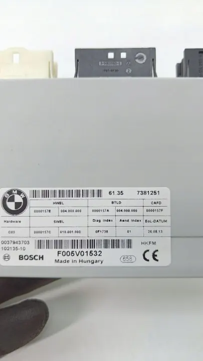 BMW 3 GT F34 takaluukun moduuli OEM 7381251 image 7