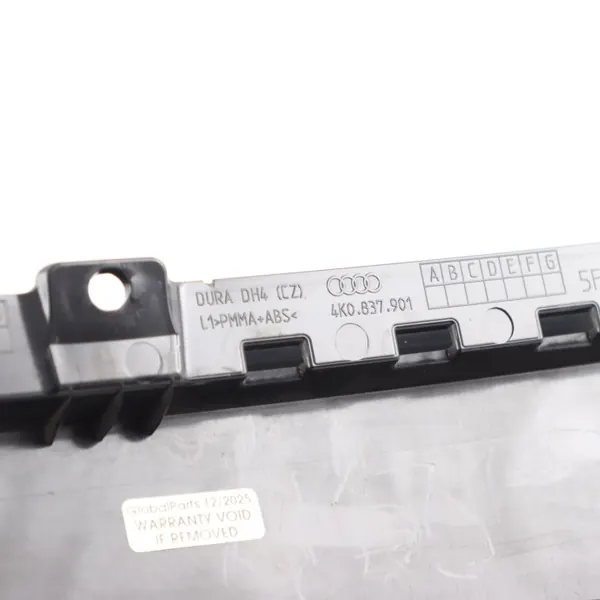 Garniture Pilier Avant Gauche Audi A6 C8 OEM 4K0837901 image 10