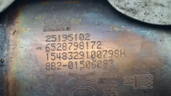 Filtro DPF Catalisador Opel Astra IV J 1.4 Turbo 25195102 image 6