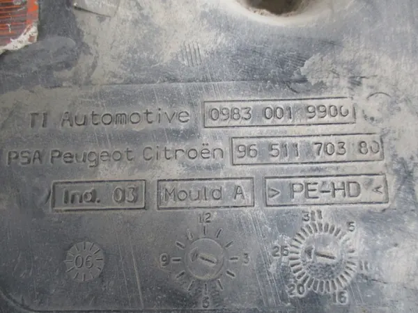 FAP Tank Peugeot 607 Lift 2.0 HDI 04-10r image 7