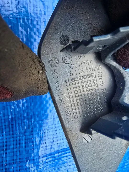 SKODA OCTAVIA III Tappo Lavaggio Sinistro Anteriore 5E0955109E image 3