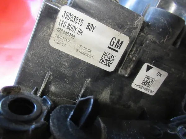 OPEL ZAFIRA C LIFT 2017 LUZ LED TRASERA IZQUIERDA image 4