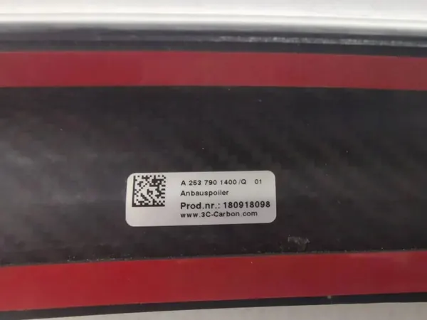 Mercedes GLC X253 AMG Carbon Spoiler OEM A2537901400 image 10