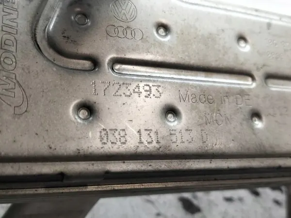 Refroidisseur de gaz d'échappement VW Volkswagen Touran I 1.9 TDI OEM 038131513D image 2